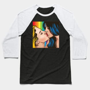 Pride Lesbian Baseball T-Shirt